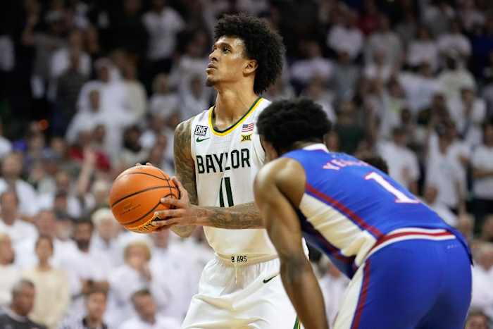 Baylor forward Jalen Bridges
